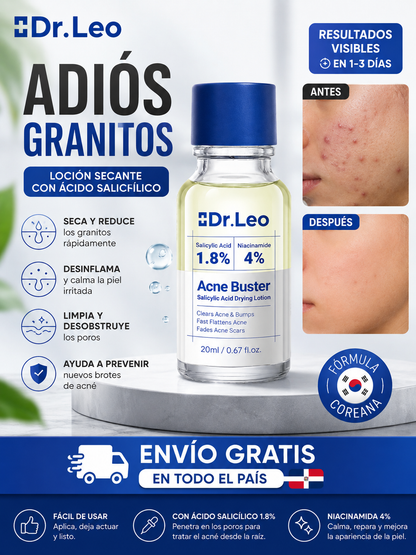 Loción Anti-Acne Seca los granos visibles