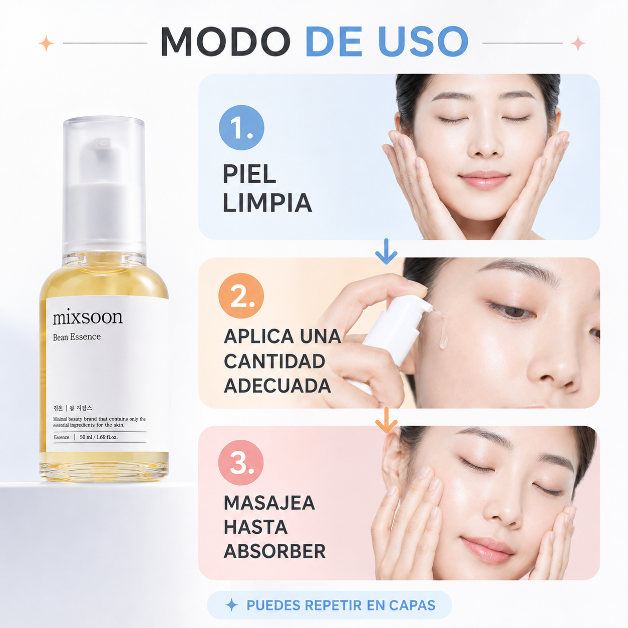 Bean Essence Piel más suave, hidratada y con un glow natural