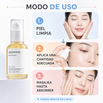 Bean Essence Piel más suave, hidratada y con un glow natural
