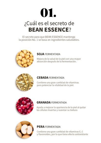 Bean Essence Piel más suave, hidratada y con un glow natural