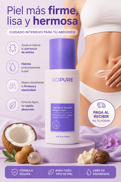 SkinTight™ — Fórmula hidratante para una piel visiblemente más lisa, suave y firme.