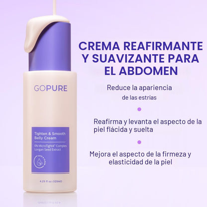 SkinTight™ — Fórmula hidratante para una piel visiblemente más lisa, suave y firme.